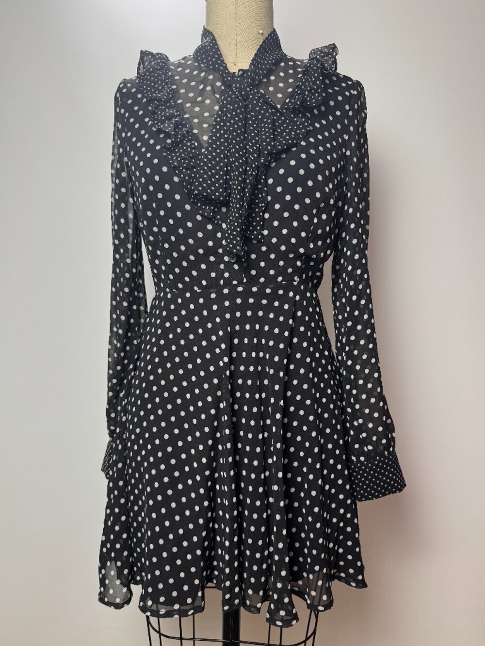 Re:Named - Polka Dot Mini Dress